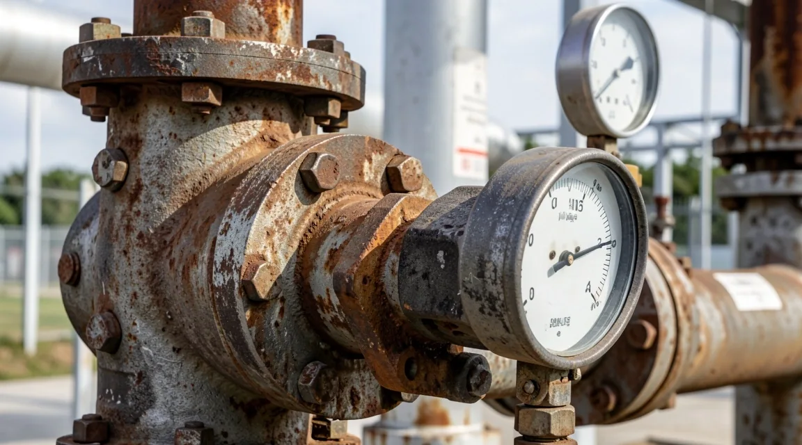 Infraestructura de distribución de gas