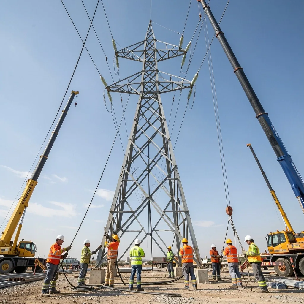 Construcción de infraestructura energética