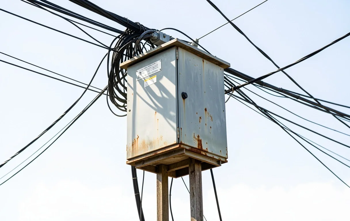 Medidor de energía industrial