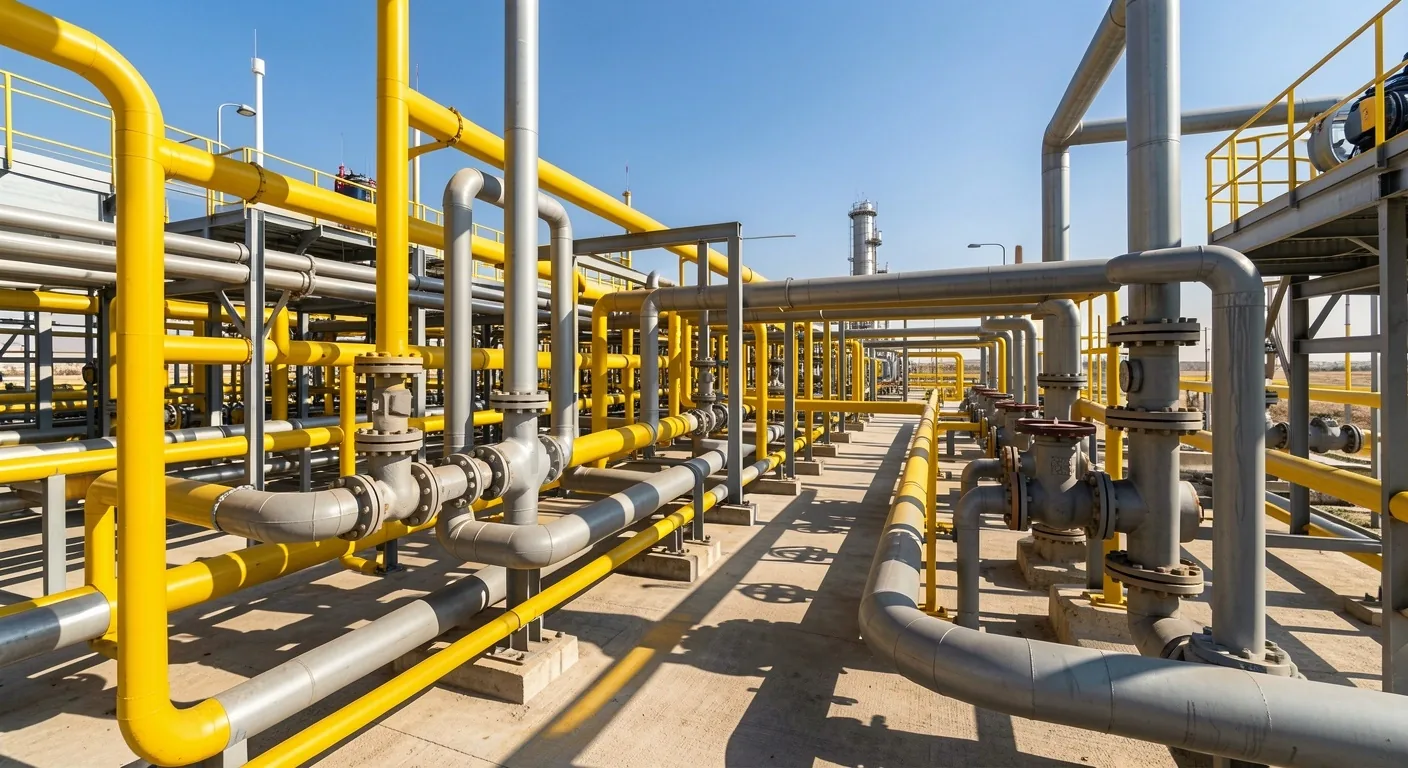 Infraestructura de distribución de gas en Argentina